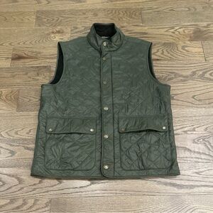 Barbour Rosemount Men’s Quilted Vest Medium Green – British Heritage Outerwear